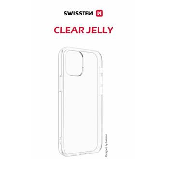 SWISSTEN CLEAR JELLY POUZDRO PRO IPHONE 16 PRO MAX TRANSPARENTNÍ