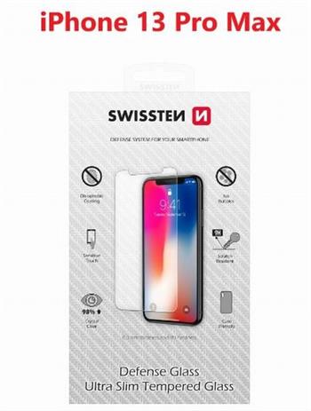 SWISSTEN OCHRANNÉ SKLO APPLE IPHONE 13 Pro Max RE 2,5D