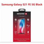 SWISSTEN OCHRANNÉ SKLO SAMSUNG GALAXY S21 FE 5G ČERNÉ