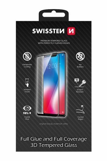 SWISSTEN OCHRANNÉ SKLO ULTRA DURABLE 3D APPLE IPHONE 11 PRO ČERNÉ