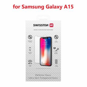 SWISSTEN OCHRANNÉ TEMPEROVANÉ SKLO PRO SAMSUNG GALAXY A15 / A15 5G RE 2,5D