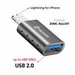 SWISSTEN OTG ADAPTER LIGHTNING(M)/USB-A(F)