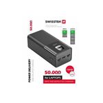 SWISSTEN POWER LINE POWER BANK 50000 mAh 100W POWER DELIVERY BLACK