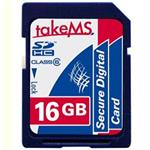 TakeMS 16GB Secure Digital SDHC karta/ class 6 / 5 let záruka