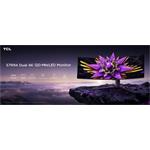 TCL 57R94 57" HVA 7680x2160/1ms/1200nits/3000:1/120Hz/2xHDMI/DP/USB-A/USB-B/USB-C/VESA/High Adjustable/Tilt/Swivel/Repr