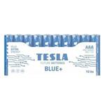 TESLA BLUE+ Zinc Carbon baterie AAA (R03, mikrotužková, fólie) 10 ks
