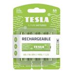 TESLA RECHARGEABLE+ nabíjecí baterie AA Ni-MH 2450mAh (HR06, tužková, blister) 4 ks