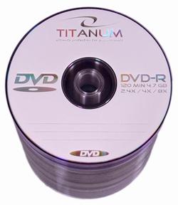 TITANUM 1068 - DVD-R [ spindle 100 | 4.7GB | 8x ]