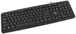 Titanum TK101 standardní klávesnice, US layout, USB, černá