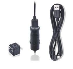 TOMTOM nabíječka do auta 12/24 V mini USB + micro USB adaptér