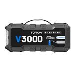 TOPDON Car Jump Starter V3000/3000A/12V vozidla/24000mAh/9l benzín/7l diesel/LED světlo |