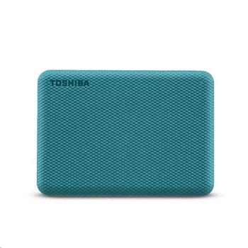 Toshiba externí HDD 2TB Canvio Advance USB 3.2 Gen 1 zelená