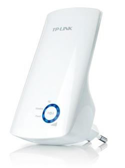 TP-Link TL-WA854RE Wireless Range Extender 802.11b/g/n 300Mbps,wall-plug,no RJ45