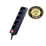 TRACER Surge protector Power Patrol 3 m Black (5 outlets)