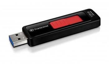 Transcend 128GB JetFlash 760, USB 3.0 flash disk, LED indikace, černo/červený