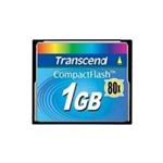 Transcend 1GB CF Card (80X)  compact flash memory card