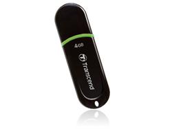 Transcend 4GB JetFlash 300, USB 2.0 flash disk, černo/zelený