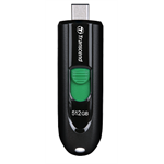 Transcend 512GB JetFlash 790C, USB-C (3.2 Gen 1) flash disk, černý