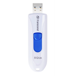 Transcend 512GB JetFlash 790W, USB 3.0 (3.1 Gen 1) flash disk, bílo/modrý