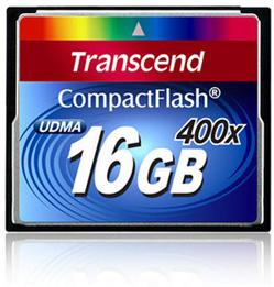 Transcend 8GB CF (400X) paměťová karta