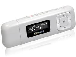 Transcend 8GB Flash MP3 Přehrávač T-Sonic 330, bílý