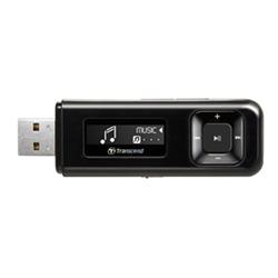 Transcend 8GB Flash MP3 Přehrávač T-Sonic 330, černý