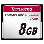 Transcend 8GB INDUSTRIAL TEMP CF220I CF CARD (SLC) Fixed disk and UDMA5