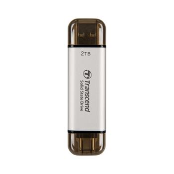 Transcend ESD310S 2TB, External SSD, USB 10Gbps, Type C/A