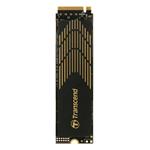 TRANSCEND MTE240S 500GB SSD disk M.2 2280 with Heatsink, PCIe Gen4 x4 NVMe 1.4 (3D TLC), 3800MB/s R, 2800MB/s W