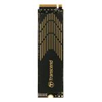 TRANSCEND MTE240S 500GB SSD disk M.2 2280 with Heatsink, PCIe Gen4 x4 NVMe 1.4 (3D TLC), 3800MB/s R, 2800MB/s W
