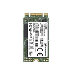 TRANSCEND MTS400 256GB SSD disk M.2 2242, SATA III 6Gb/s (MLC), 530MB/s R, 470MB/s W, tray