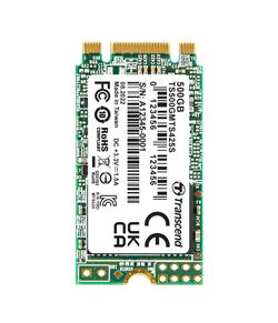 TRANSCEND MTS425S 500GB SSD disk M.2 2242, SATA III 6Gb/s (3D TLC), 530MB/s R, 480MB/s W