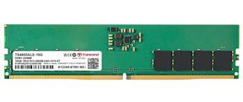 Transcend paměť 16GB DDR5 4800 U-DIMM 1Rx8 2Gx8 CL40 1.1V