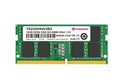 Transcend paměť 16GB SODIMM DDR4 3200 2Rx8 CL22, tray packing