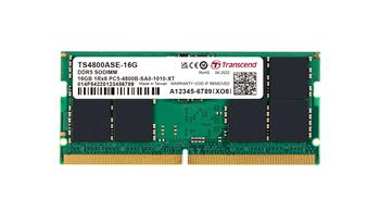 Transcend paměť 16GB SODIMM DDR5 4800 1Rx8 2Gx8 CL40 1.1V