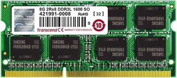 Transcend paměť SODIMM DDR3L 8GB 1600MHz 1Rx8 Rx8 for iMAC Late 2013