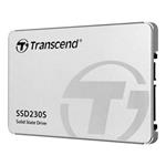 TRANSCEND SSD230S 4TB SSD disk 2.5'' SATA III, 3D TLC, Aluminium casing, 560MB/s R, 520MB/s W stříbrný