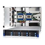 TYAN Transport HX 2U 4GPU server 2x SP3, 16x DDR4 ECC R, 8x.3,5 SATA/NMVe 2x 1600W (plat.), 2x 10Gb LAN, IPMI