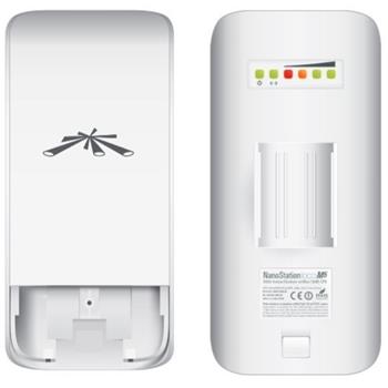 Ubiquiti Nano Stanice Loco M2 AirMax, 2x2 MIMO 2.4 GHz, 2x 8 dBi, PoE-in