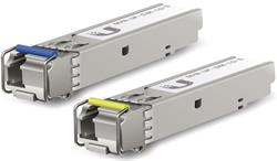 Ubiquiti UACC-OM-SM-1G-S-2 (UF-SM-1G-S) - 1G SFP, SM Module, BiDi, Simplex LC UPC, 2-Pack