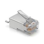 Ubiquiti UISP-Connector-SHD - STP RJ45 konektor, Cat5, 8p8c, drát, pozlacený, AWG24 (100ks)