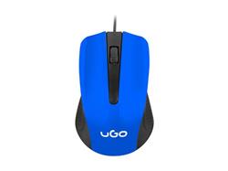 UGO Optic mouse 1200 DPI, Blue-Black