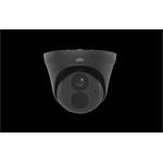 Uniview IPC3615LE-ADF28K-H-BLACK, 5MPx turret, 110°, Smart IR 30 m, analýza člověk/vozidlo