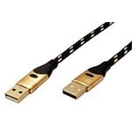 USB 2.0 kabel USB A(M) - USB A(M), 1,8m