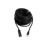 USB 5Gbps aktivní prodlužovací kabel, USB3.0 A(M) - USB3.0 A(F), 20m