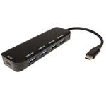 USB 5Gbps Hub, USB C(M) - 4x USB3.0 A(F), se zdrojem