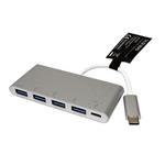 USB 5Gbps Hub, USB C(M) - 4x USB3.0 A(F), USB C PD