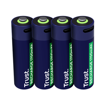 USB-C RECHARGEABLE BATTERIES 4P - AA