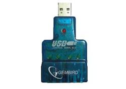 USB GEMBIRD minihub 4-port, USB 2.0, pro NB, PDA, Pocket PC