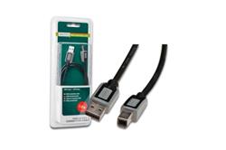 USB kabel pro tiskárnu (A-B kabel) 2.0. - 1,8m